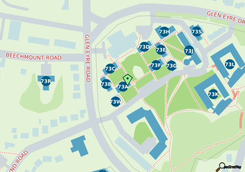 this building on a map