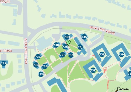 this building on a map