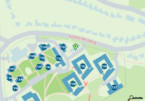 this building on a map