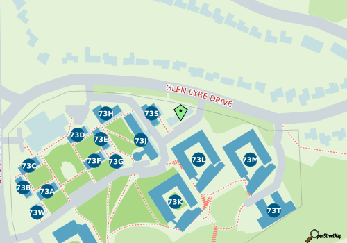 this building on a map