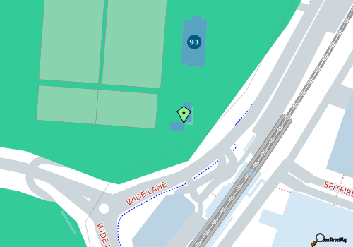 this building on a map