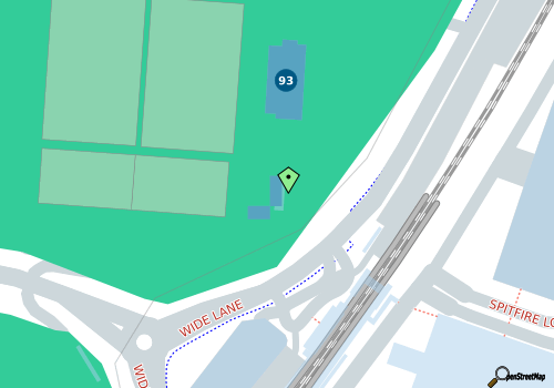 this building on a map