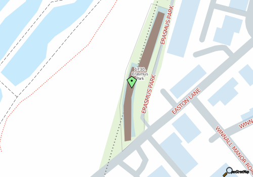 this building on a map