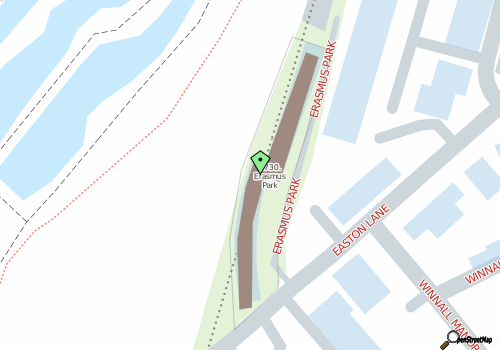 this building on a map