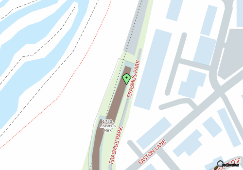 this building on a map
